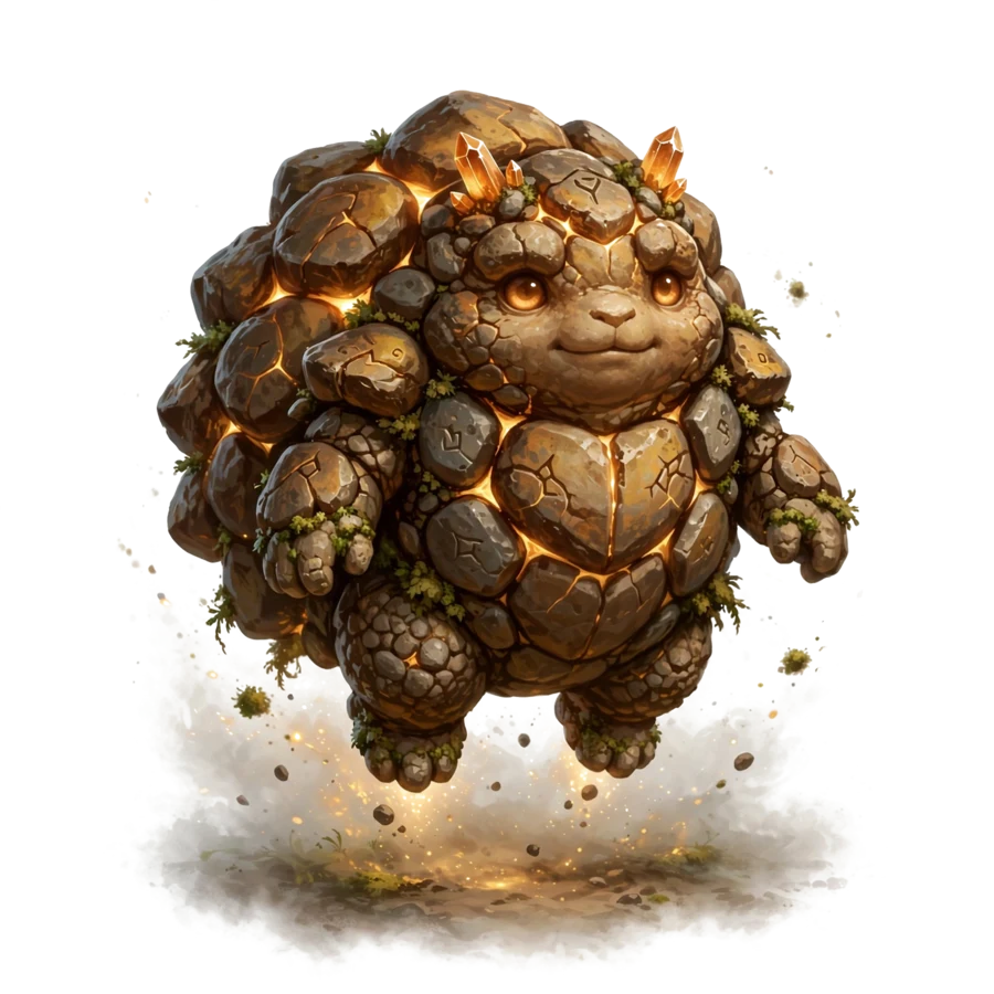 Pebblehorn earth spirit pet