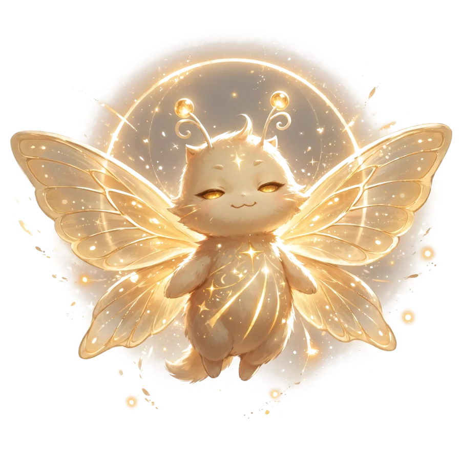 Dawnmote light spirit pet